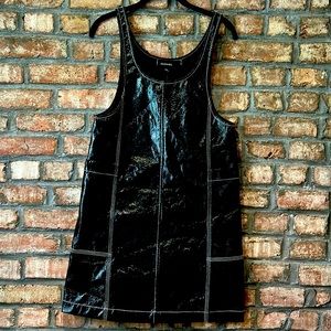 Black Patent Jumper from MONKL